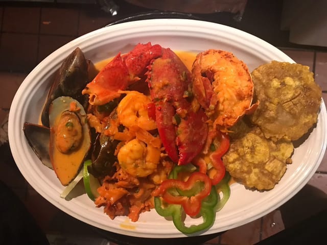 Seafood Combo.